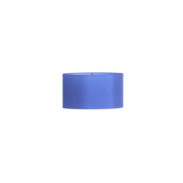 Kleurige cilindervormige lampenkap in blauw Light & Living Paradox - H 25 cm