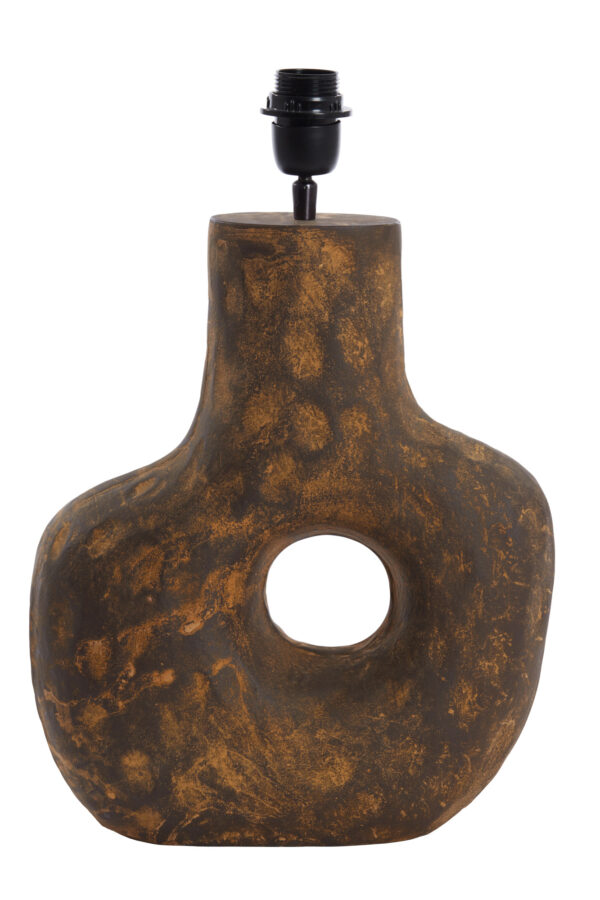 Vintage lampvoet aardetinten Light & Living Tarugi - H 47,5 cm - Image 2