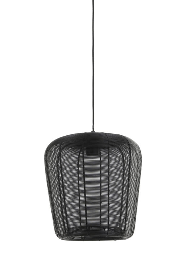 Zwarte draad hanglamp met elegant frame Light & Living Adeta - Ø 28 cm - Image 2
