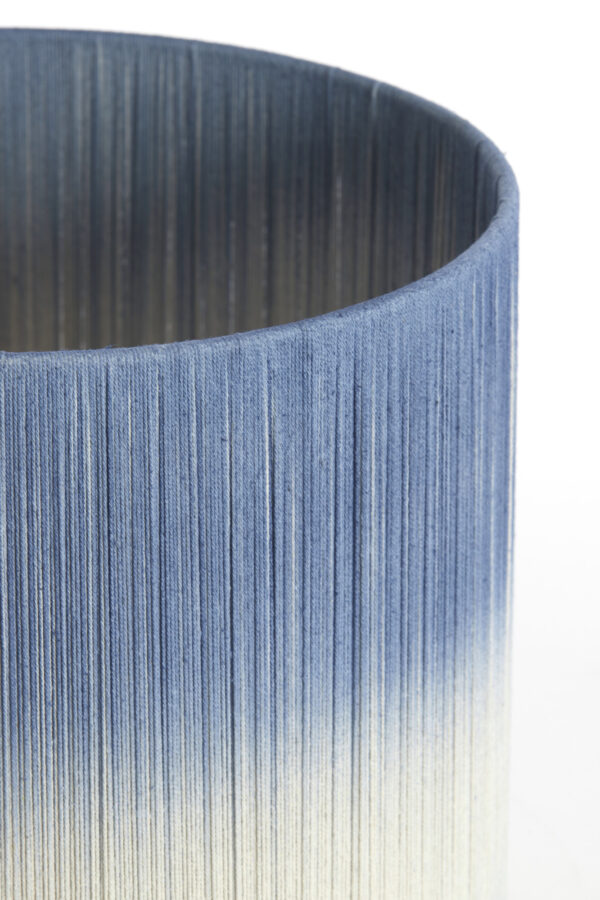 Blauwe ombre lampenkap stof Light & Living Tossa - Ø 40 cm - Image 3