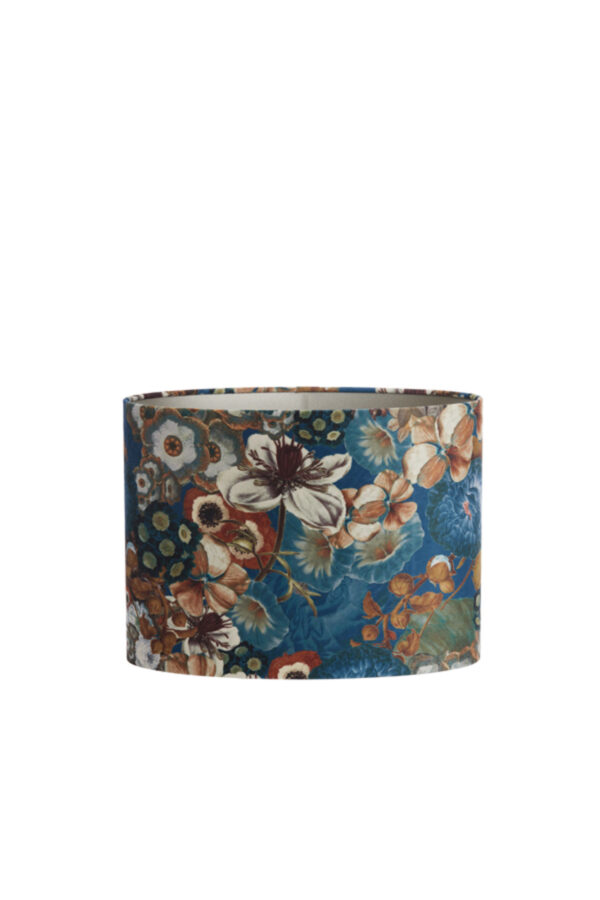Lampenkap bloemenprint blauw Light & Living Bloom - H 28 cm - Image 2