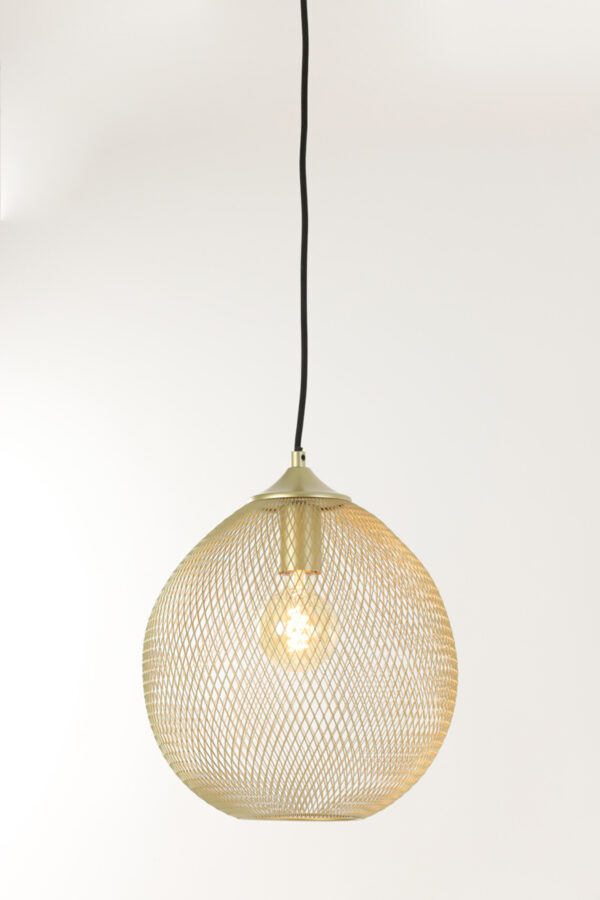 Gouden draad hanglamp modern Light & Living Moroc - Ø 30 cm - Image 3