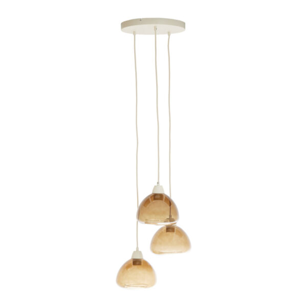 Glanzende gouden hanglamp compact Light & Living Bisho - B 30 cm