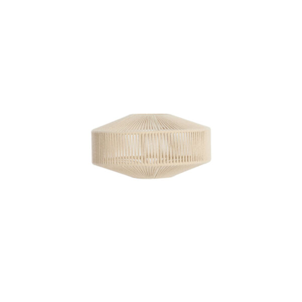 Zandkleurige lampenkap draad ontwerp Light & Living Biljana - Ø 31 cm