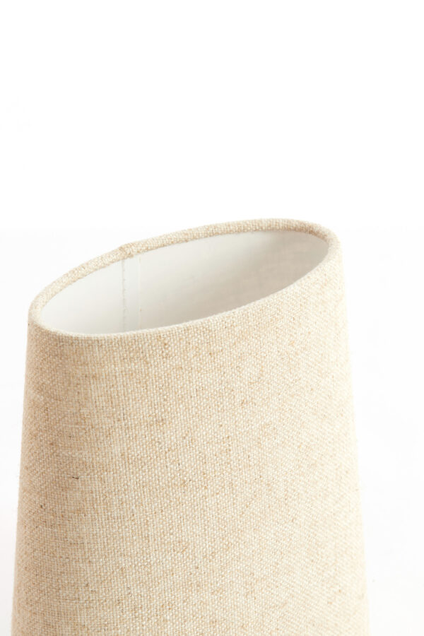 Beige kleur stoffen lampenkap Light & Living Livigno - H 23 cm - Image 7