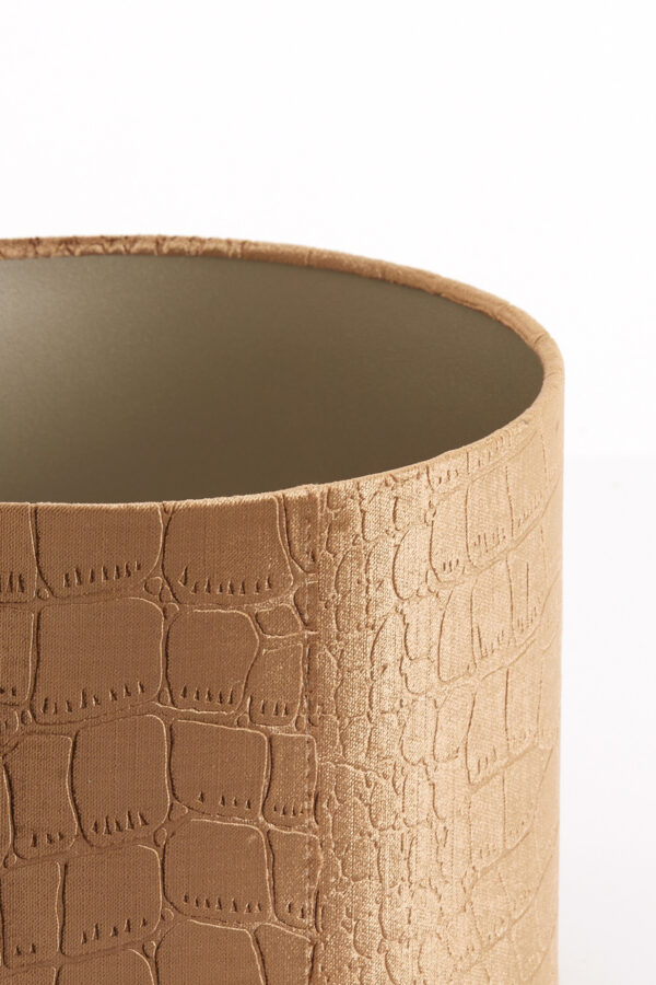 Gouden krokodillenpatroon lampenkap Light & Living Praya - Ø 25 cm - Image 5