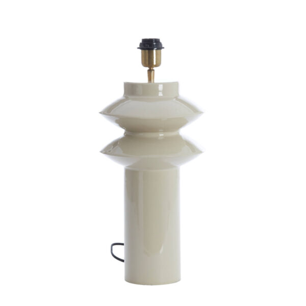 Moderne glazen tafellamp Light & Living Petch – H 40 cm