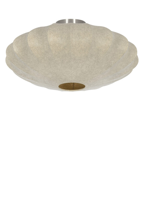 Plafondlamp met linnen hangkap Light & Living Fay – B 50 cm - Image 2
