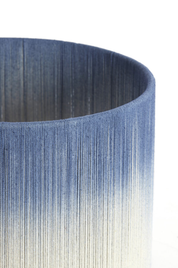 Blauwe ombré lampenkap cilindervormig Light & Living Tossa - Ø 30 cm - Image 3