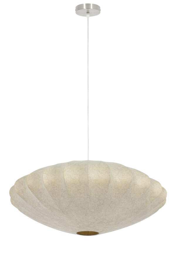 Beige hanglamp met textielkap Light & Living Fay - Ø 70 cm - Image 2
