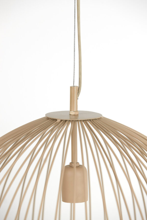 Moderne draad hanglamp met metalen frame Light & Living Rilana - Ø 56 cm - Image 3