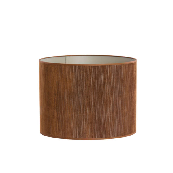 Cilindervormige lampenkap bruingekleurd Light & Living Penny - Ø 40 cm
