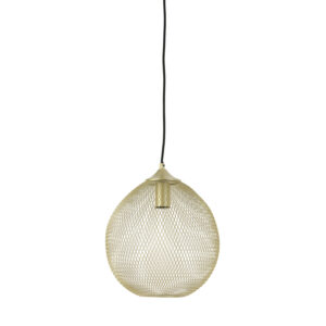 Gouden draad hanglamp modern Light & Living Moroc - Ø 30 cm