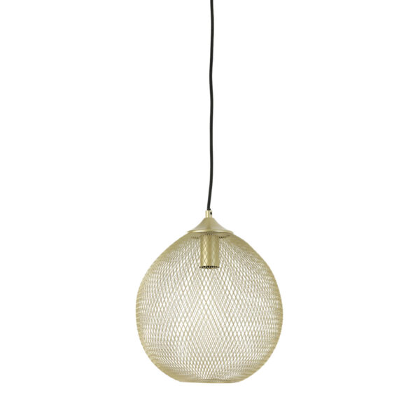 Gouden draad hanglamp modern Light & Living Moroc - Ø 30 cm