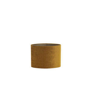 Goudkleurige lampenkap van fluweel Light & Living Gemstone - H 28 cm