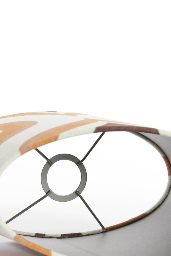 Retro lampenkap met patroon Light & Living Cookie - H 25 cm - Image 6