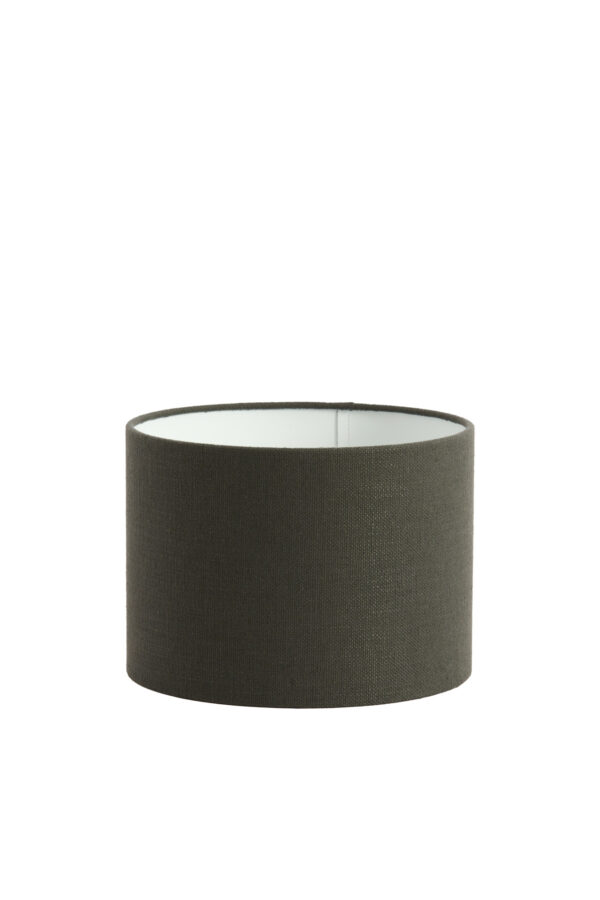 Zwarte cilindervormige lampenkap voor sfeerverlichting Light & Living Livigno - Ø 20 cm - Image 2