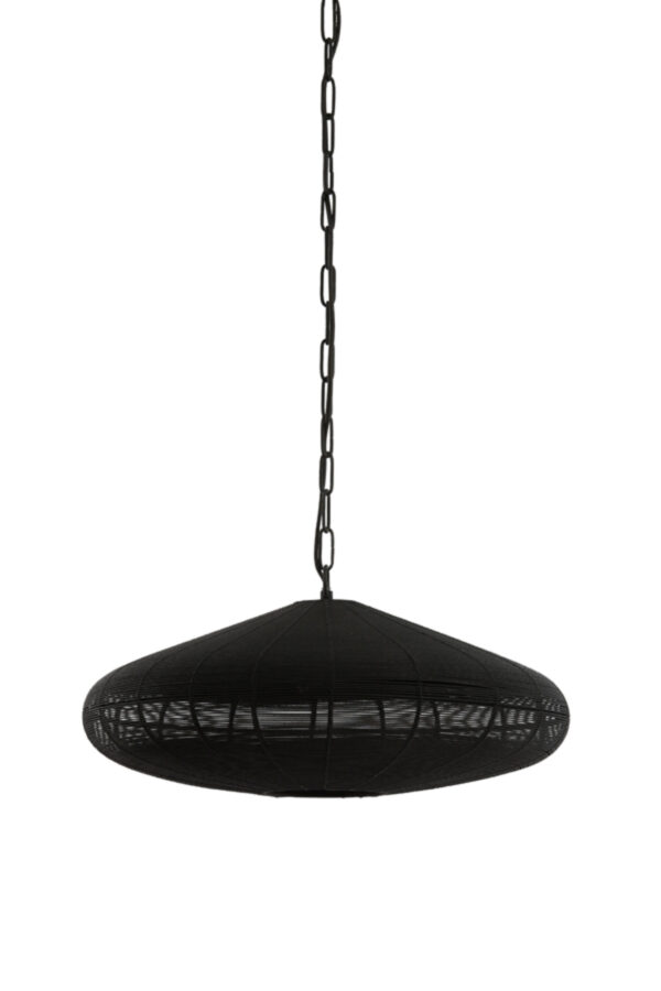 Zwarte ovale hanglamp modern Light & Living Bahoto - Ø 51 cm - Image 2