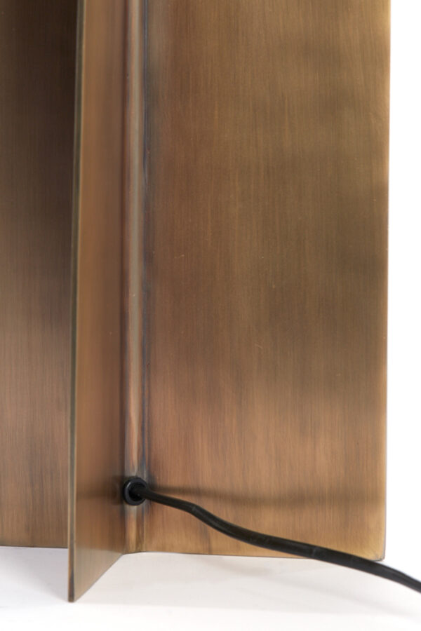 Moderne bronzen lampvoet design Light & Living Molago - H 40 cm - Image 6