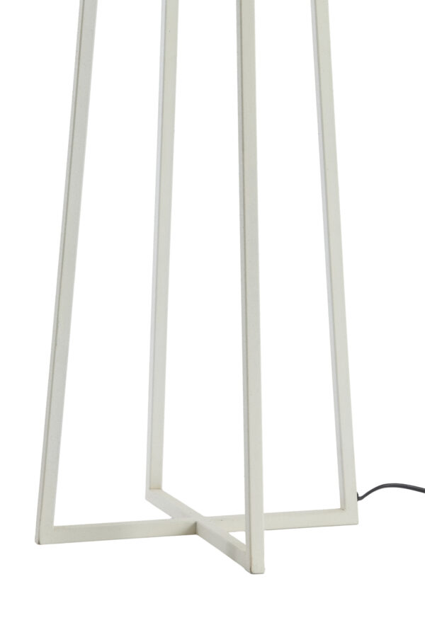 Moderne lampvoet metaal wit Light & Living Miley - H 130 cm - Image 5