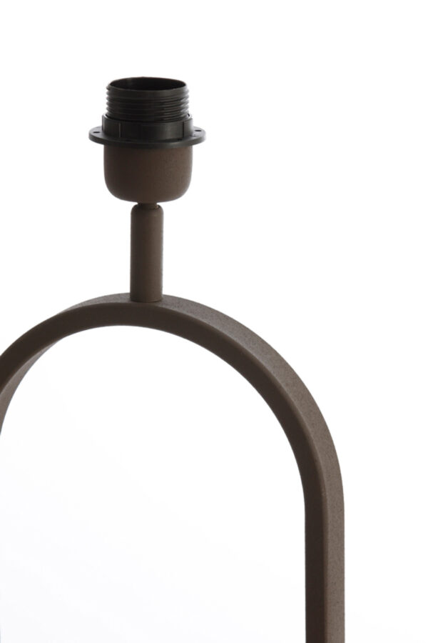 Ovale zwarte lampenvoet Light & Living Jamiri - H 45 cm - Image 5