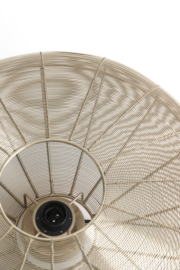 Cirkelvormige rieten hanglamp Light & Living Bahoto - B 40 cm - Image 7