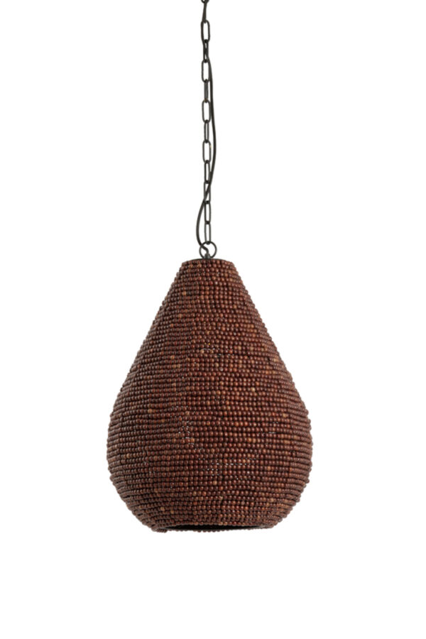 Bruine kralen hanglamp Light & Living Kabinda - Ø 31 cm - Image 2