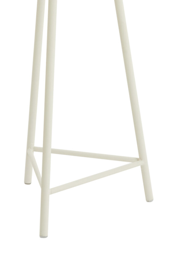 Witte metalen vloerlamp in modern design Light & Living Adeta – H 147 cm - Image 5