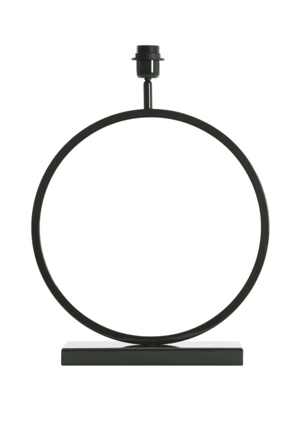 Ronde frame lampvoet zwart Light & Living Liva - H 53 cm - Image 2