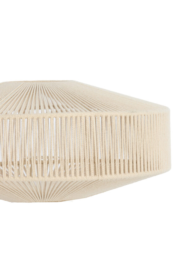 Zandkleurige lampenkap draad ontwerp Light & Living Biljana - Ø 31 cm - Image 3