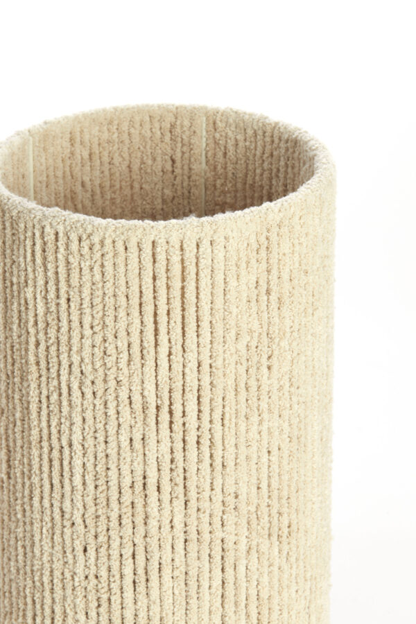 Geribbelde beige lampenkap Light & Living Medana - Ø 20 cm - Image 3
