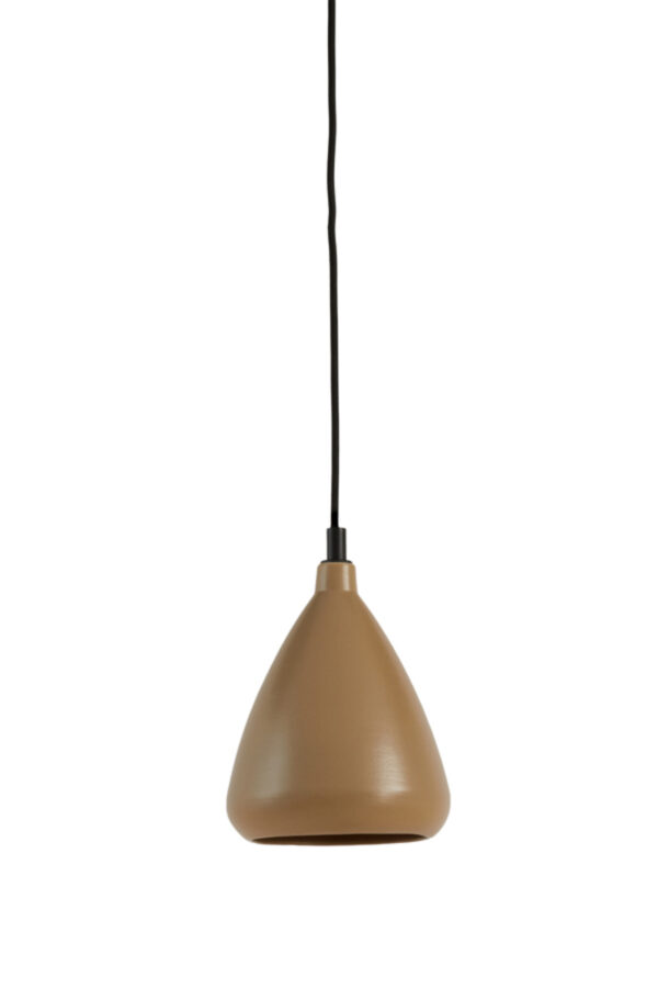 Hanglamp met bruine kleischakering Light & Living Desi - Ø 18 cm - Image 2