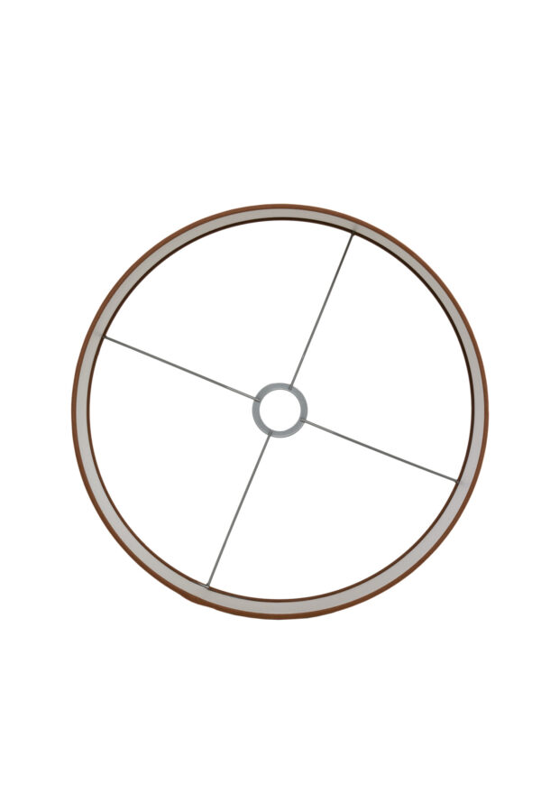 Cilindervormige lampenkap bruingekleurd Light & Living Penny - Ø 40 cm - Image 7