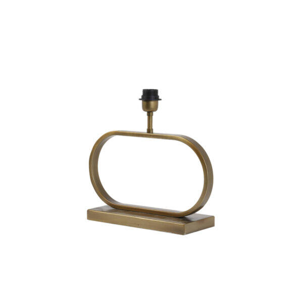 Ovalen lampvoet messingkleurig Light & Living Jamiro - H 29 cm