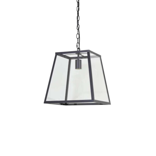 Industriële hanglamp met glazen kap Light & Living Saunte - Ø 35 cm