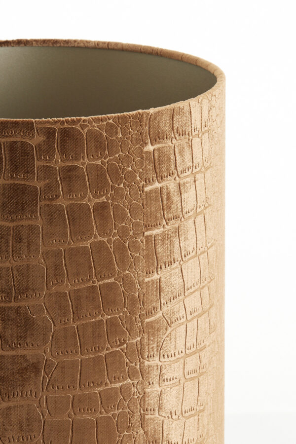 Gouden lampenkap krokodillenprint Light & Living Praya - Ø 30 cm - Image 7