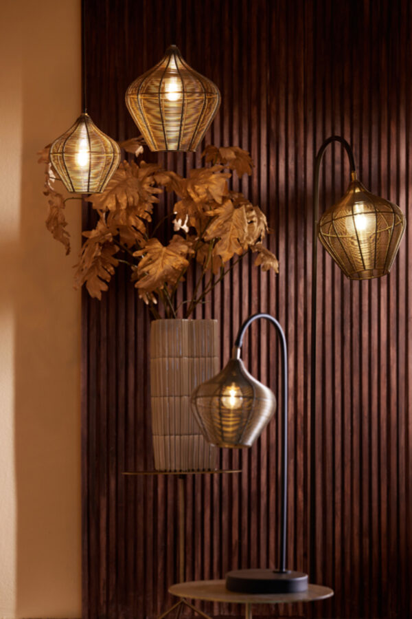 Hanglamp van naturel rotan Light & Living Alvaro - Ø 20 cm - Image 4