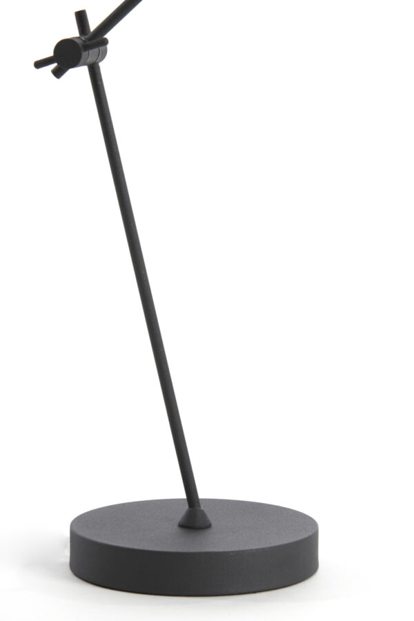 Zwarte metalen bureaulamp Light & Living Rijeka - H 51 cm - Image 4