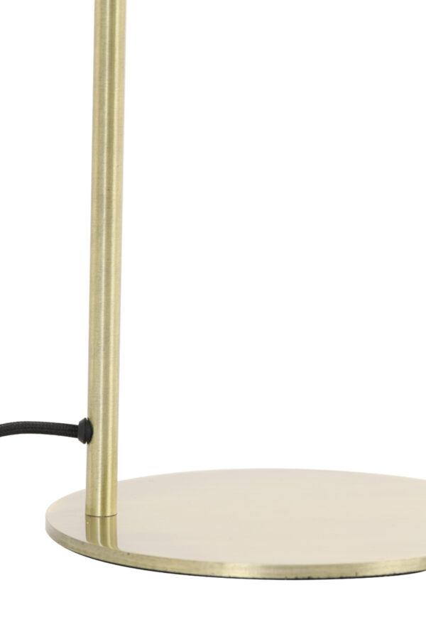 Glazen tafellamp goudkleurig Light & Living Rakel - H 50,5 cm - Image 7