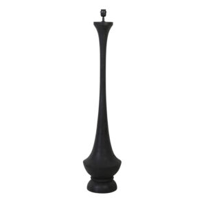 Zwarte tafellampvoet elegant Light & Living Nicolo - H 130 cm
