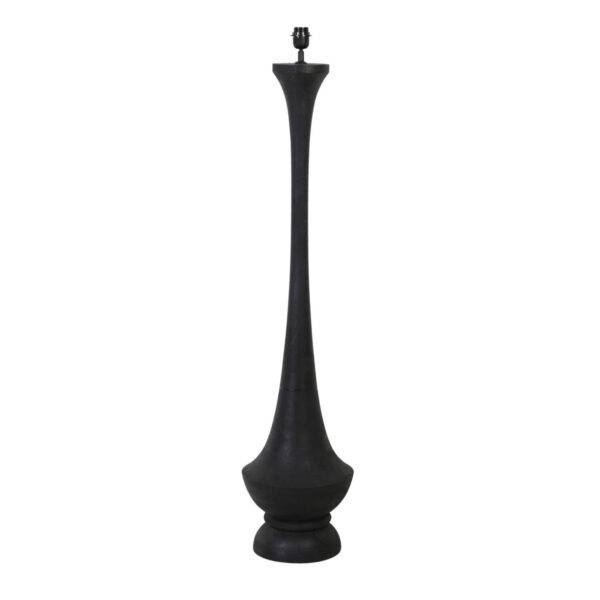 Zwarte tafellampvoet elegant Light & Living Nicolo - H 130 cm