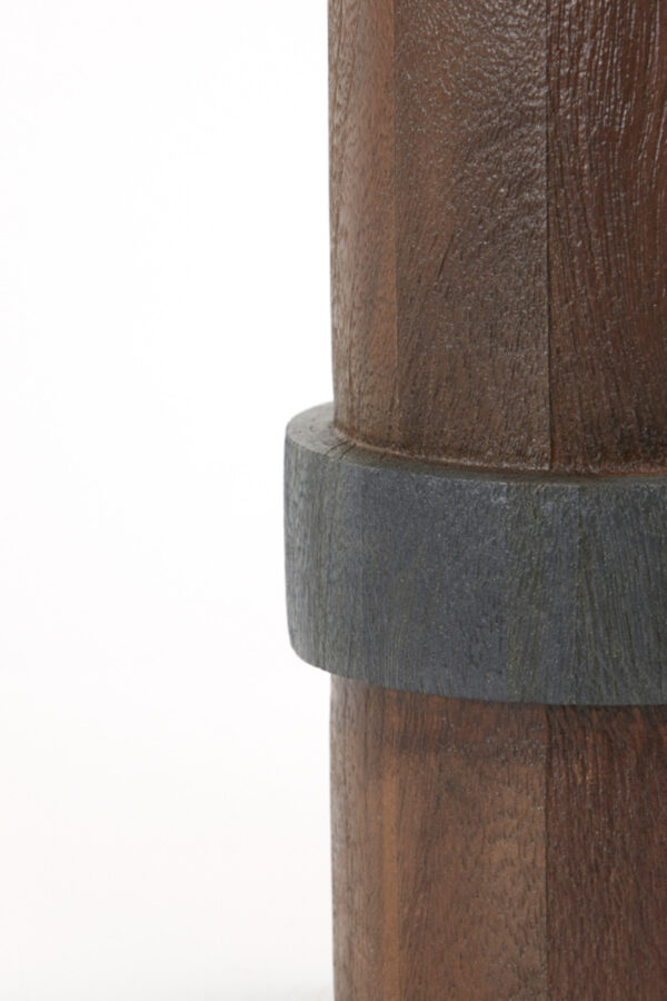 Houten lampvoet cilindervormig Light & Living Manilla - H 45 cm - Image 4