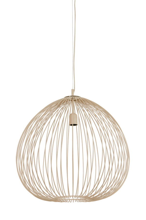 Moderne draad hanglamp met metalen frame Light & Living Rilana - Ø 56 cm - Image 2