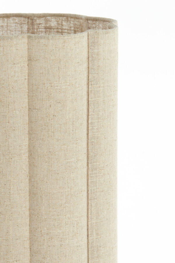 Lieve beige japandi tafellamp Light & Living Fringe - H 70 cm - Image 5
