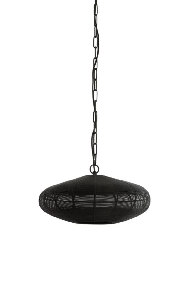 Zwarte hanglamp met ketting Light & Living Bahoto - Ø 40 cm - Image 2