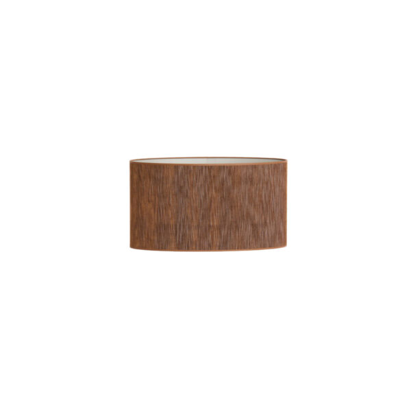 Brown cilindrical lamp shade Light & Living Penny - H 28 cm