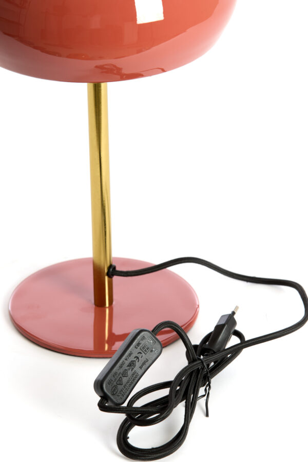 Koperen tafellamp metaal glans Light & Living Surin - H 34 cm - Image 6