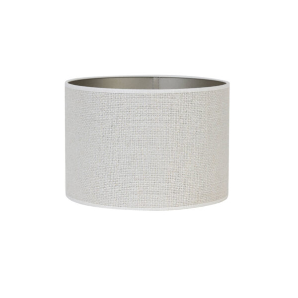 Beige stoffen lampenkap cilindergevormd Light & Living Saverna - Ø 35 cm
