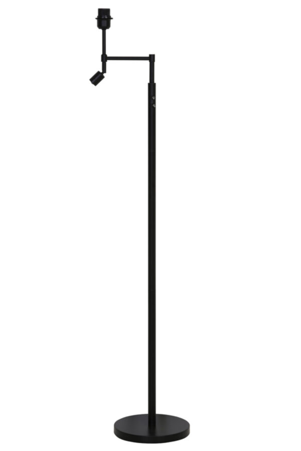 Draaibare lampenvoet zwart Light & Living Montana - H 140 cm - Image 2