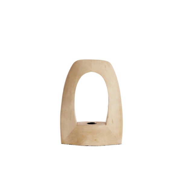 Moderne houten tafellamp Light & Living Carini – H 35 cm